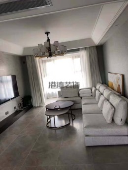 【港湾装饰】阳光小镇115m² 现代风格